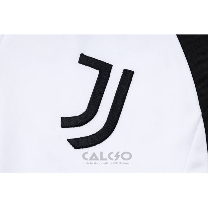 Tuta da Track di Felpa Juventus Bambino 2023-2024 Bianco e Nero